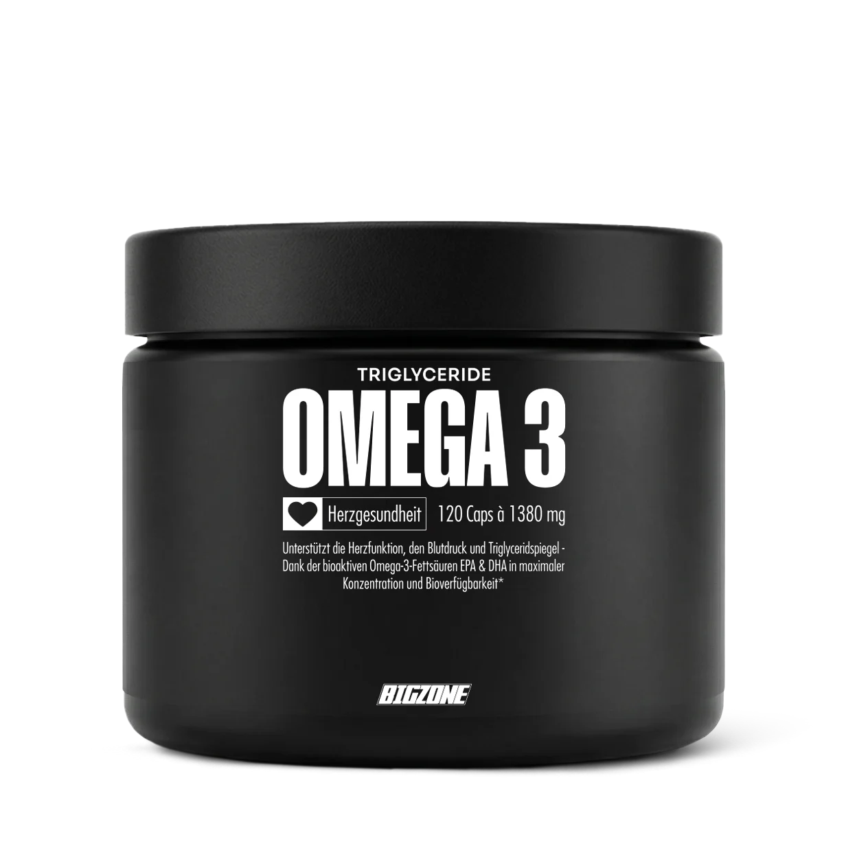 Big Zone Omega 3 Fury Triglyceride 120 Kapseln