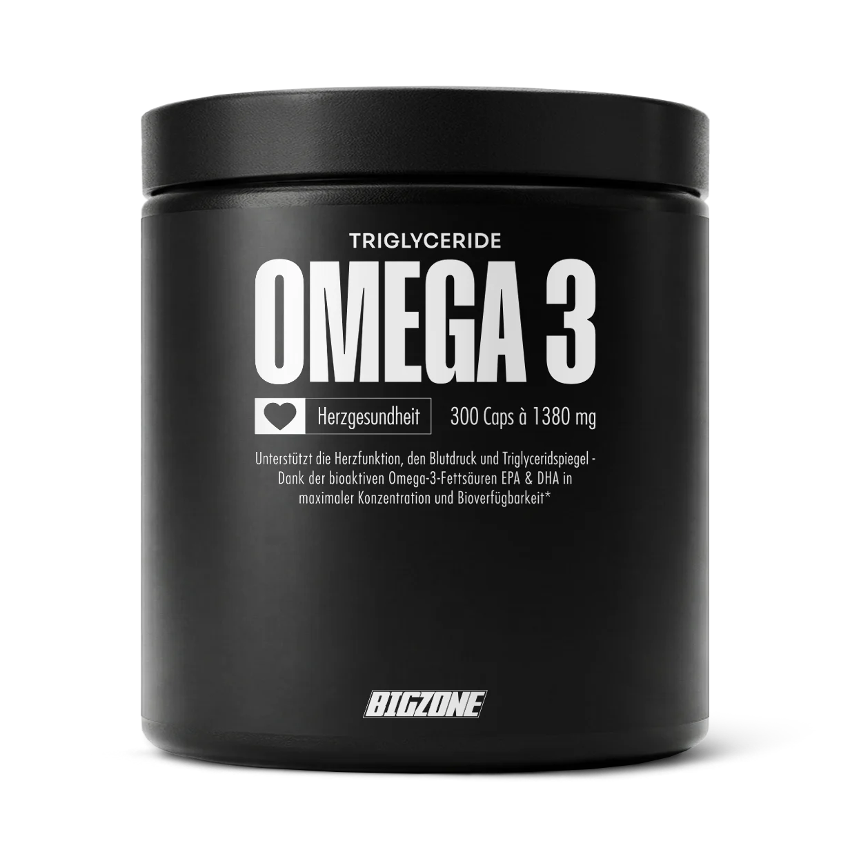 Big Zone Omega 3 Fury Triglyceride 300 Kapseln